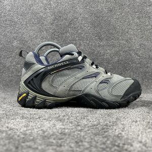 Merrell Passage Ventilator Women's Size 8 Gray Blue Trail Hiking Shoes Used